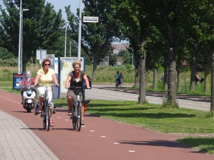 Doortrappen 55+ fiets4daagse Alkmaar
